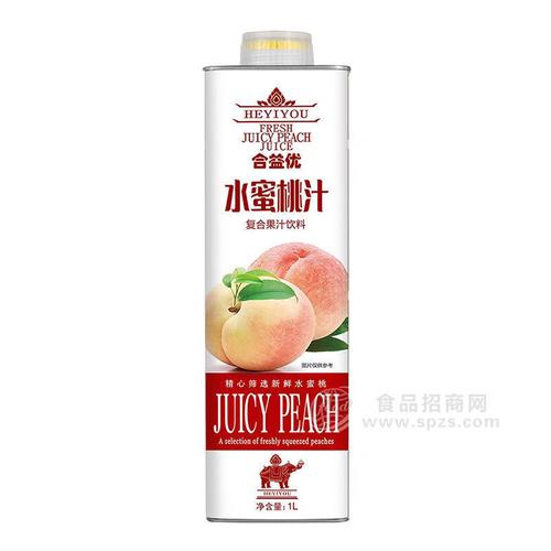 合益优 1l 装果汁饮料系列打造丰富口味组合,精准覆盖不同人群的饮用